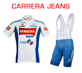 Team Carrera Jeans Pro Cycling Kit