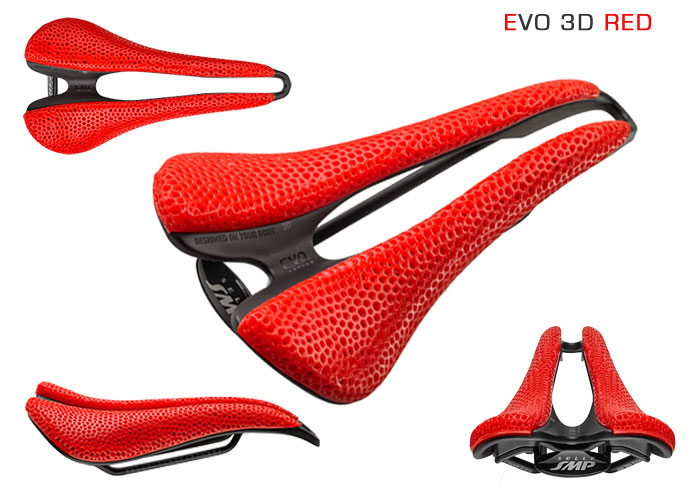 EVO 3D 140 Red Saddle EVO 3D 140 Red Saddle