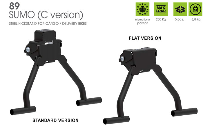 Art. 89 - Steel Kickstand “SUMO” Version C Art. 89 - Steel Kickstand “SUMO” Version C”